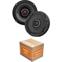 JUST SOUND best choice for caraudio Lautsprecher Boxen Einbauset JBL GX602 Toyota CH-R Auto-Lautsprecher (60 W)