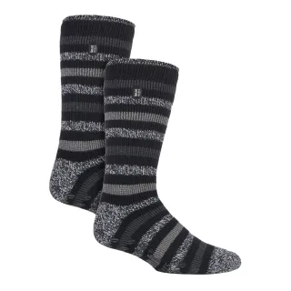 2 Paar Herren Winter Crew Hausschuhsocken