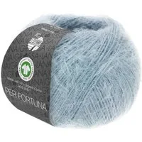 LANA GROSSA PER FORTUNA Häkelwolle, 190 m (flauschiges Kettengarn aus Bio-Baumwolle mit GOTS-Zertifikat), 50 g