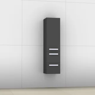 Artiqua 400 Midischrank, Anthrazit Glanz, 400-MLL-1-30-L-7065-51 400-MLL-1-30-L-7065-51