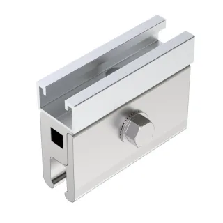 Solar Gleitfalzklemme für Stehfalz