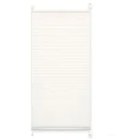 EXKLUSIV HEIMTEXTIL Plissee Plissee Verspannt mit Klemmträgern ohne Bohren Faltrollo Fensterrollo, blickdicht, ohne Bohren, verspannt, Klemmfix