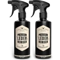 URBAN FOREST Sparset 2x Lederreiniger zur Lederpflege von URBAN FOREST 500ml Lederreiniger (2-St. 2 x 500ml Lederreiniger Lederreiniger, 500ml, Glattleder)