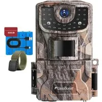 Usogood Wildkamera 2K 36MP Wildkamera Ohne WLAN, Wildtierkamera 850nm IR LEDs (Außenbereich, für die Tierbeobachtung Heim Sicherheit, mit Bewegungsmelder Nachtsicht Wildkamera Testsieger Jagd 0,2s Auslöser, 1-tlg., 120° Erfassungswinkel Infrarot Nach