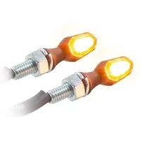 ZIEGER Blinker Universal Motorrad LED Blinker Crumb