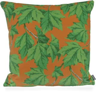 H.O.C.K. Dekokissen "Maple" Sofakissen inkl. Füllung, 50x50cm, Wendekissen, Ahornblätter