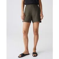 OPUS Shorts Melane oasis aus Webware mit Leinenstruktur Mit Eingrifftaschen für praktische Alltagslooks