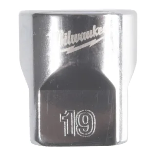 Milwaukee 3/8 zoll Steckschlüsseleinsatz, 19mm 12-kant - 4932498811