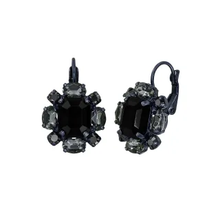 konplott - Ohrstecker - Strictly Beautiful schwarz