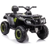 Wisam Elektro-Kinderquad Batteriebetriebener Quad S615 Moro Green 24V