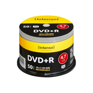 Intenso 50 x DVD+R | 4111155 | 4.7 GB 16x - Spindel