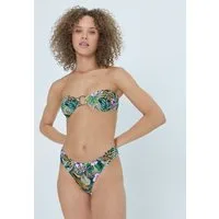 LSCN by LASCANA Bandeau-Bikini mit Zierring zwischen den Cups