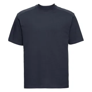 Russell Europe Herren T-Shirt mit kurzen Ärmeln aus Baumwolle (French Navy)