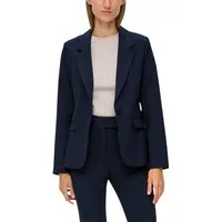 s.Oliver BLACK LABEL Kurzblazer mit Stretch und 1-Knopf-Verschluss
