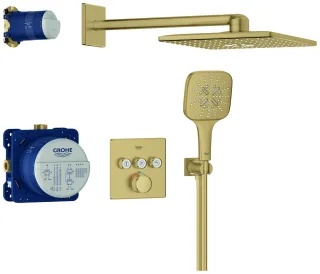 GROHE Unterputz-Duschsystem Grohtherm SmartControl 34864 THM e. Form 3 ASV cool sunrise geb, 34864GN 34864GN0