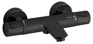 Damixa Silhouet Wannenthermostat, schwarz matt, 745006100 745006100
