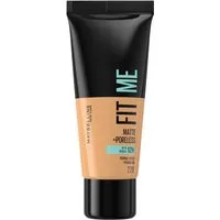 MAYBELLINE NEW YORK Foundation FIT ME! MATTE + PORELESS MAKE-UP, für einen natürlich mattierten Teint, leichte bis mittlere Deckkraft
