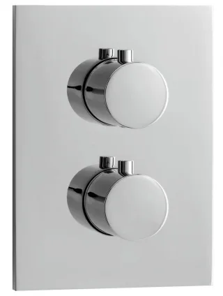 Herzbach Nano Thermostatarmatur Unterputz Fertigset 2 square plus chrom, 11.503050.3.01 11.503050.3.01