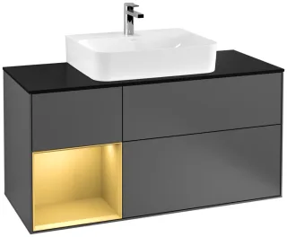 Villeroy & Boch Waschtischunterschrank Finion F16 1200x603x501mm WT mittig, F162HFGK F162HFGK