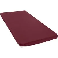 OTTO home Spannbettlaken Topper Basic, in Gr. 90x200, 140x200 oder 180x200 cm, Baumwoll-Jersey, Gummizug: rundum, (1 Stück), Baumwolle, Matratzen bis 8 cm Höhe, Bettlaken, Spannbetttuch, Laken
