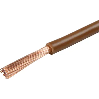 HERTH&BUSS Kabel, FLY, 1x 4,0mm², 50m braun - 51275110007