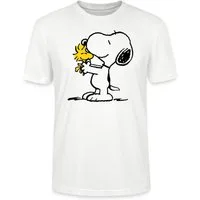Spreadshirt T-Shirt Peanuts Snoopy Und Woodstock Unisex Bio T-Shirt (1-tlg)
