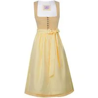 MarJo Dirndl Dirndl Obing 75cm Länge zitrone
