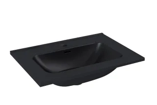 Cosmic Wish Waschtisch mit Integriertem Becken, schwarz matt, WJC780M0260108 WJC780M0260108