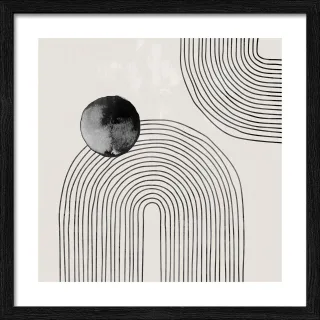 Gerahmtes Bild STONE CIRCLES I