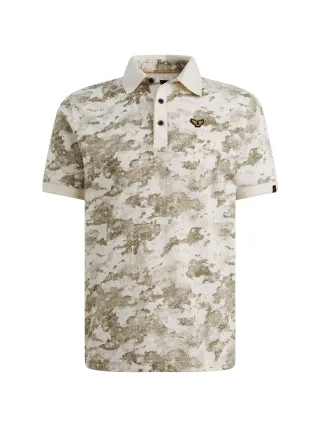 PME Legend - printed slub jersey egret - Gr. - XL