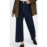 ONLY High-waist-Jeans ONLMADISON HW DO BT CRP WD DNM GUA85NOOS Materialmix, High Waist