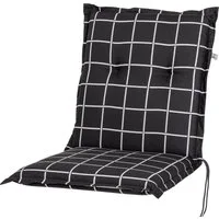 KETTtex Sesselauflage Niederlehner Milano 2398 anthrazit-grau 102x49x6 cm KETTtex