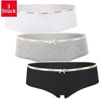 celodoro Panty Damen Panties Lady (3er Pack) Hipster mit Webgummi