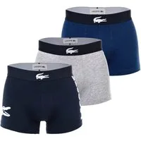 Lacoste Boxer Herren Boxershort 3er Pack Baumwolle (Packung, 3er Pack)