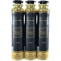 Lattafa Raumduft Raumspray Lufterfrischer Khamrah 3x300ml=900ml