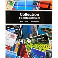 EXACOMPTA Fotoalbum Sammelalbum - 200 Postkarten - Motiv - 96115E, Sammelalben