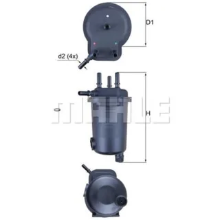 Mahle Kraftstofffilter Renault Clio Kangoo Thalia Suzuki Jimny 1,5