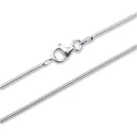 Unique Schlangenkette 925er Silber Damenkette 1,2 mm Snake Chain SC0012