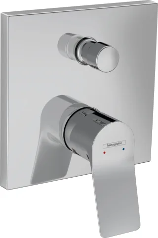Hansgrohe Wannenmischer Unterputz Vivenis F-Set mit Sicherungskombination chrom, 75416000 75416000