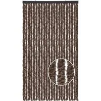 Arsvita Türvorhang Flauschvorhang 100cm x 220cm (1 St), Ösen, blickdicht, Insektenschutz Vorhang für Terrasse, Balkon, Pavillon, Camping