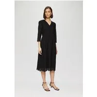 s.Oliver Minikleid Kleid Midikleid aus Broderie Anglaise