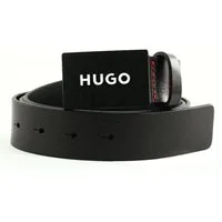 HUGO Ledergürtel Gilao Sz35 Leather Belt aus echtem Rindsleder
