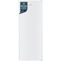 homeX Gefrierschrank FS1682E-W, 142.5 cm hoch, 54.5 cm breit, 168 Liter, Tiefkühlschrank groß, Freezer, 4-Sterne Gefrieren, leise