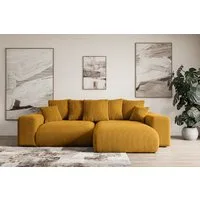 ALTDECOR Ecksofa ESKAR-L, Couch mit Schlaffunktion, Wohnzimmer - Wohnlandschaft, Corner Sofa Bett Eckcouch Couch L-Form Schlafcouch Ausziehbar