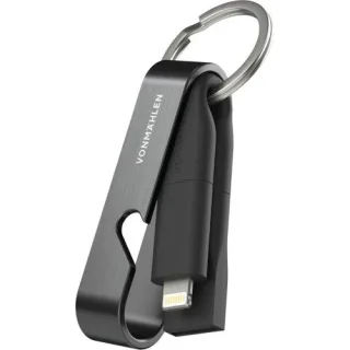 Vonmählen High Six Cable 6-in-1 Ladekabel All Black