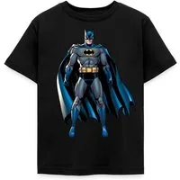 Spreadshirt T-Shirt DC Comics Batman Pose Klassisch Kinder T-Shirt (1-tlg)