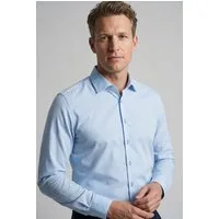 OLYMP Langarmhemd Level Five Businesshemd, body fit, Kentkragen