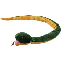 soma Kuscheltier Plüschtier Plüschschlange XXL120cm Grün Gelb Anaconda Plüsch-Schlange (1-St), Super weicher Plüsch Stofftier Kuscheltier für Kinder zum spielen