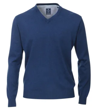 REDMOND - Pullover blau - Gr. - 3XL