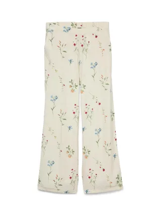 VERO MODA - VMJOSIE HW WIDE PANT WVN BOO Birch - Gr. - M